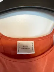 Vorschaubild 2 von Damen Freizeitkleid Gr. 36/S Orange Casual Cut-Outs Sommerkleid