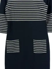 Vorschaubild 2 von Damen Freizeitkleid gestreift Gr. 36 S Casual