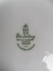 Vorschaubild 5 von Untertasse Indisch Blau Porzellan Weiß 14cm Klassisch