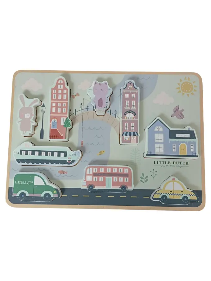 LITTLE DUTCH Steckpuzzle Bild 1