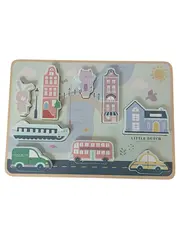 Vorschaubild LITTLE DUTCH Steckpuzzle 1