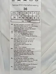 Vorschaubild 4 von Damen T-Shirt Gr. 36/S Weiß Klassisch Elegant Casual