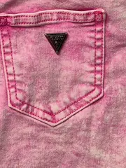 Vorschaubild 8 von Kinder Jeanskleid Gr. 128 Pink Casual Baumwolle
