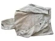 Vorschaubild 2 von Herren Kapuzenpullover Grau Gr. S Logo Print Sportlich Baumwolle