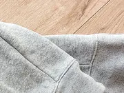 Vorschaubild 5 von Herren Kapuzenpullover Grau Gr. S Logo Print Sportlich Baumwolle