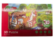 Vorschaubild 1 von 3D Puzzle Bauernhof 100 Teile Kinder Tiere ab 4 Jahre Lernspielzeug