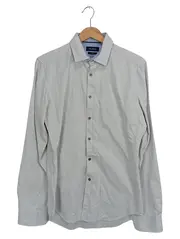 Vorschaubild 1 von Business Hemd Herren Gr. 37/38 Grau Slim Fit Baumwolle