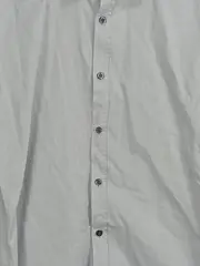 Vorschaubild 5 von Business Hemd Herren Gr. 37/38 Grau Slim Fit Baumwolle