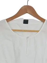 Vorschaubild 5 von Damen Bluse 34/XS Weiß Glockenärmel Feminin Baumwolle