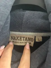 Vorschaubild 3 von Damen Kapuzenpullover Gr. 40/L Blau Casual Hoodie