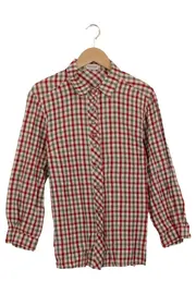Vorschaubild 1 von Herren Freizeithemd Gr. 46/S Kariert Mehrfarbig Langarm Casual