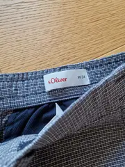 Vorschaubild 6 von Herren Shorts Gr. 34 Blau Casual Baumwolle