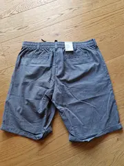 Vorschaubild 2 von Herren Shorts Gr. 34 Blau Casual Baumwolle