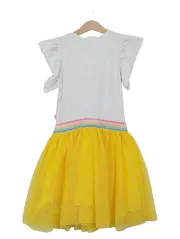 Vorschaubild 2 von Sommerkleid Mädchen bunt Pailletten Rüschen Gr. 140