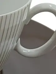 Vorschaubild 6 von Thomas Germany Kaffeetasse mit Untertasse Porzellan Braun Gestreift
