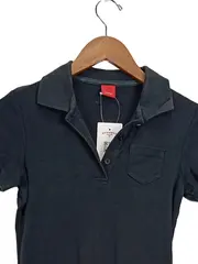 Vorschaubild 2 von Damen Poloshirt Kleid Gr. 36/S Schwarz Casual