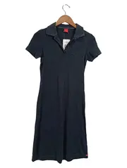 Vorschaubild 1 von Damen Poloshirt Kleid Gr. 36/S Schwarz Casual