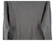 Vorschaubild 3 von Damen Pullover meliert grau Baumwolle Langarm Gr. S Alltag Casual