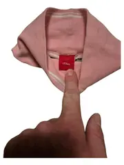 Vorschaubild 2 von Baby Shorts Jeans-Look Bauchband Rosa Grau Gr. 62