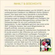 Vorschaubild 3 von FIFA 10 EA Sports PlayStation 3 PS3 Fussball Sportspiel