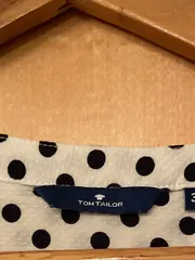 Vorschaubild 7 von Damen Bluse gepunktet Gr. 36/S Casual Weiß