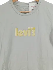 Vorschaubild 3 von Damen T-Shirt Logo Print Grau Gr. S 36 Baumwolle Casual Freizeit