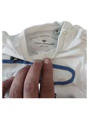 Vorschaubild 3 von Kinder Langarmshirt Gr. 56 Weiß Casual mit Fahrzeugen