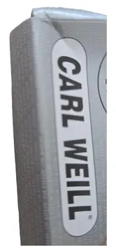 Vorschaubild 2 von Küchenmesser Handgearbeitet Rostfrei 22 cm Schwarz