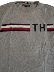 Vorschaubild 3 von Herren T-Shirt Grau Gr. M Logo Casual
