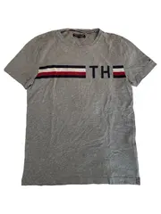 Vorschaubild 6 von Herren T-Shirt Grau Gr. M Logo Casual