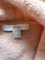 Vorschaubild 2 von TCM Damen Strickjacke Gr. 40/42 Rosa Rüschen Knöpfe Cardigan