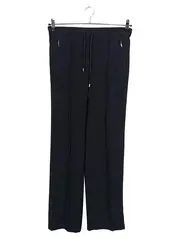 Vorschaubild 1 von Damen Jogginghose Gr. 28-32 Schwarz Sportlich Polyester