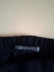 Vorschaubild 4 von Damen Jogginghose Gr. 28-32 Schwarz Sportlich Polyester