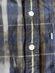 Vorschaubild 2 von Levis Herren Freizeithemd Kariert Langarm Größe M Baumwolle Wolle Casual