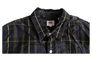 Vorschaubild 4 von Levis Herren Freizeithemd Kariert Langarm Größe M Baumwolle Wolle Casual