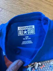 Vorschaubild 4 von Kinder T-Shirt Gr. 80 Blau mit Sneaker-Print Casual