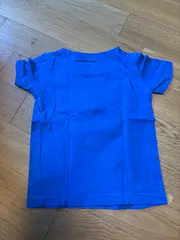 Vorschaubild 2 von Kinder T-Shirt Gr. 80 Blau mit Sneaker-Print Casual