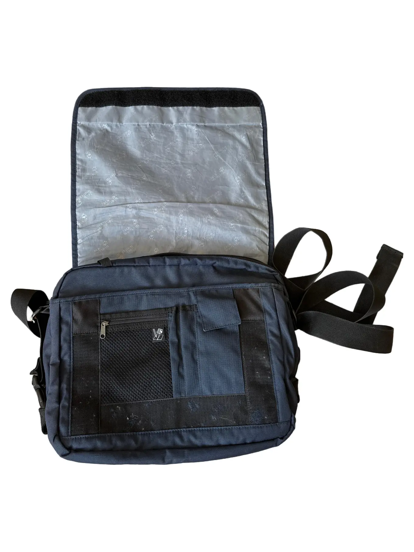 JACK WOLFSKIN Umhängetasche Herren Schwarz Casual INTERCROSS Messenger Bag