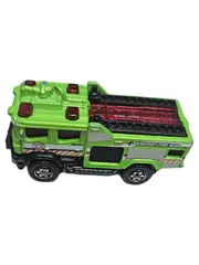 Vorschaubild 1 von Blaze Blitzer Airport Fire Rescue LKW Spielzeugauto Grün 7cm