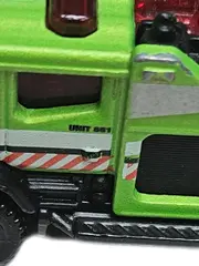 Vorschaubild 3 von Blaze Blitzer Airport Fire Rescue LKW Spielzeugauto Grün 7cm