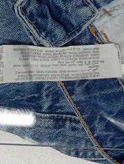 Vorschaubild 4 von Damen Mom Jeans Gr. 34/XS Blau Vintage Streetwear Cut-Outs