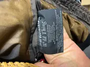 Vorschaubild 9 von Damen Steppjacke Gr. 38 Braun Outdoor Kapuze Fellbesatz