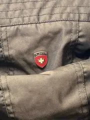 Vorschaubild 7 von Damen Steppjacke Gr. 38 Braun Outdoor Kapuze Fellbesatz