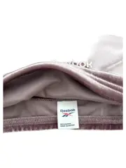 Vorschaubild 2 von Damen Sport BH Samt Crop Top Größe 36 Lila Velvet