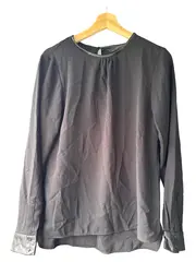 Vorschaubild 2 von Damen Bluse Schwarz Gr. 40/L Business Elegant Modern