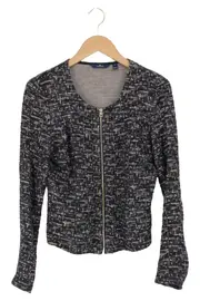 Vorschaubild 1 von Damen Blazer 36/S Mehrfarbig Elegant Strukturmuster Reißverschluss