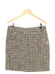 Vorschaubild 1 von Damen Faltenrock Gr. 42/XL Mehrfarbig Kariert Casual Modern