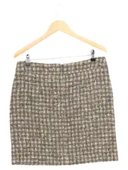 Vorschaubild 2 von Damen Faltenrock Gr. 42/XL Mehrfarbig Kariert Casual Modern