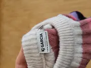 Vorschaubild 3 von Kinder Mädchen Pullover Gestreift Mehrfarbig Gr. 92-98 Herbst Winter
