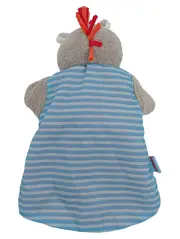 Vorschaubild 2 von Handpuppe Esel mit Trommel Stofftier Plüschtier mehrfarbig 33cm